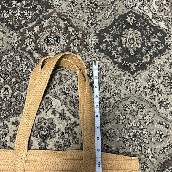 Draper James straw tote bag - Picture 6 of 8